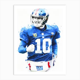 Eli Manning New York 1 Art Print