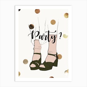 Party Art Print