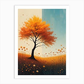 Autumn Tree 1 Art Print