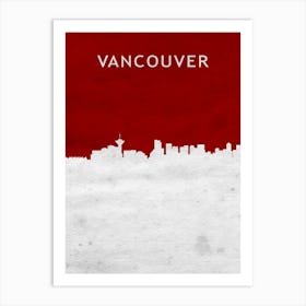 Vancouver Canada Art Print