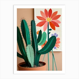 Cactus 9 Art Print