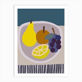 Fruit Bowl 2 Art Print