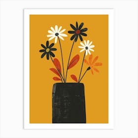 Flowers In A Vase 155 Art Print