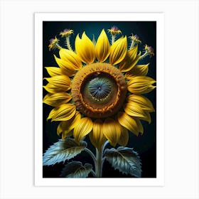 Sunflower 6 Art Print