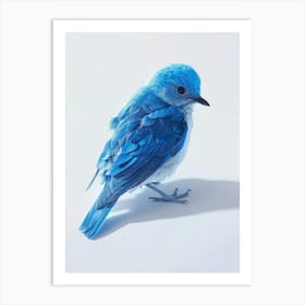 Blue Bird 5 Art Print