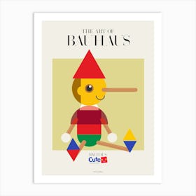 BAUHAUS FOR KIDS | PINOCCHIO Art Print