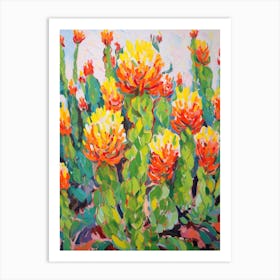 Cactus Painting Bishops 2 Art Print