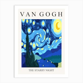 Starry Night Van Gogh Art Print