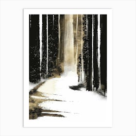 Path In The Woods 2 Art Print