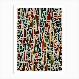 Mosaic Pattern Art Print