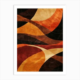 Abstract Swirls 3 Art Print