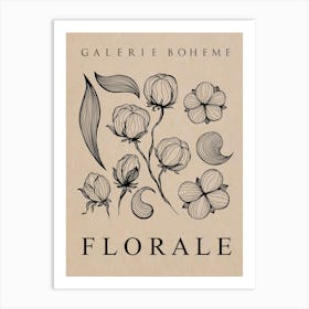 Florale Art Print