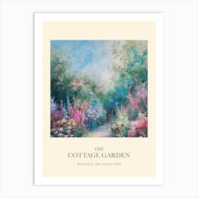 Cottage Garden Poster Wild Bloom 10 Art Print