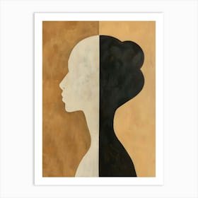 Poster Minimalist Portrait 8 Art Print