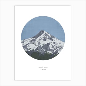 Mount Hood Oregon Usa Mountain Art Print