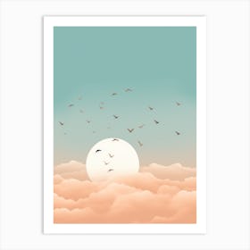 Birds In The Sky 4 Art Print