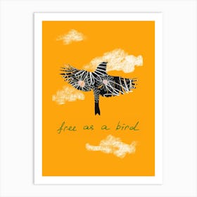 Free As A Bird 1 Art Print