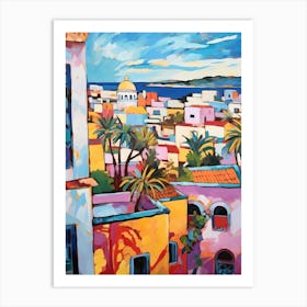 Tangier Morocco 8 Fauvist Painting Art Print