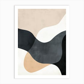 Dunes Of Stillness Minimalist Style Art Print