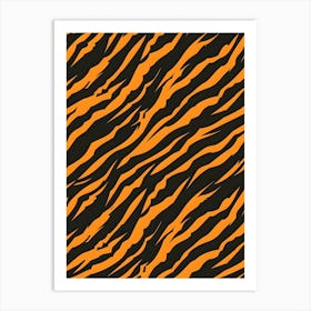 Tiger Stripes Art Print