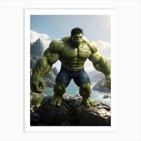 Incredible Hulk 3 Art Print