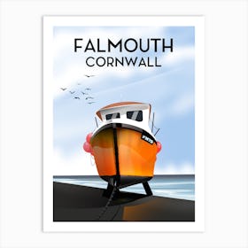 Falmouth Cornwall  Art Print