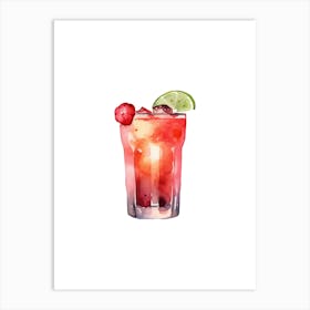 Cocktail Drink Art Print