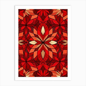 Tessellation Abstract Geometric 9 Art Print