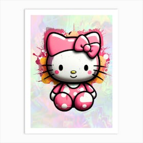 Hello Kitty 2 Art Print