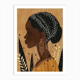 African Girl 6 Art Print