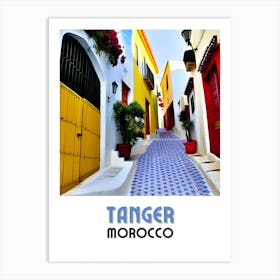 Tanger, Morocco 3 Art Print