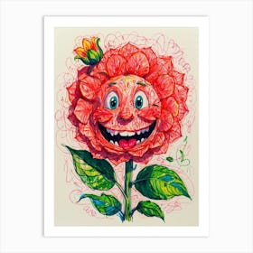 I Want To Be A Flower Art Print