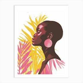 Portrait Of African Woman 71 Art Print