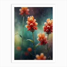 Flowers In Bloom Art Print