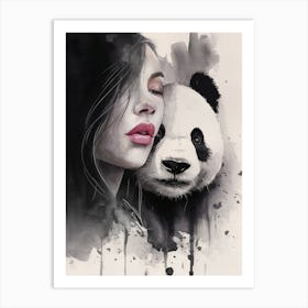 Panda Bear 3 Art Print