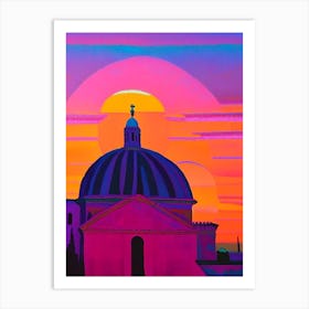 The Sistine Chapel at Sunset Art Print