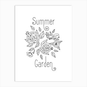 Summer Garden Art Print