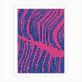 Zebra Print Art Print