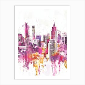 New York City Canvas Print Art Print