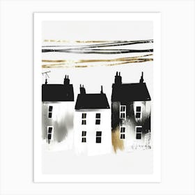 Houses Canvas Print Art Print