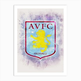 Aston Villa 2 Art Print