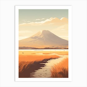 Mount Kilimanjaro Tanzania 1 Hiking Trail Landscape Art Print