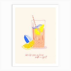 Drink Up Art Print