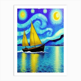 Starry Night 9 Art Print