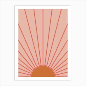 Boho Sunshine Art Print