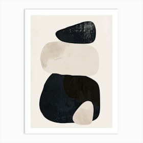 Parry Sound Stone Park Bauhaus Minimalist Art Print