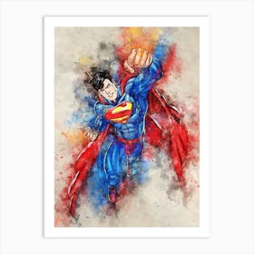 Superman Art Print