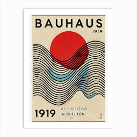 Bauhaus exhibitio 1919 poster Poster