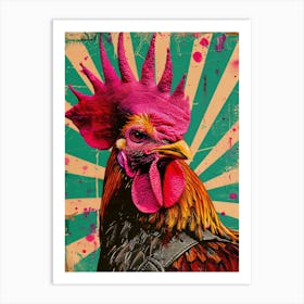 Rooster 4 Art Print