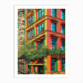 Nyc Cityscape 2 Art Print